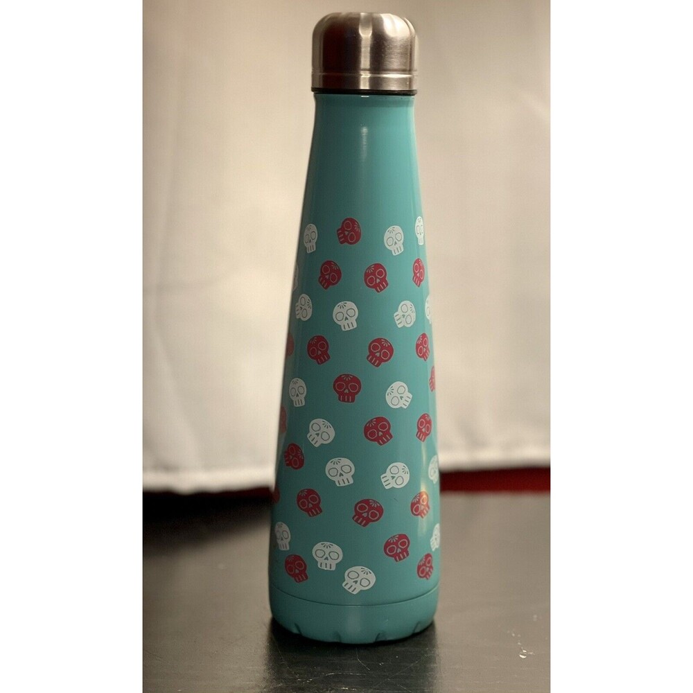 Swell S'well Sugar Skull 15oz Stainless Steel Water Bottle Preowned Insulated